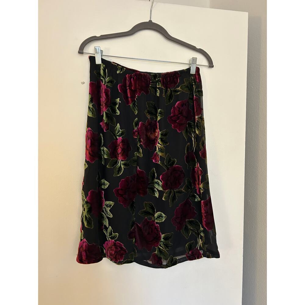 Johnny Was Collection Vintage Floral Skirt